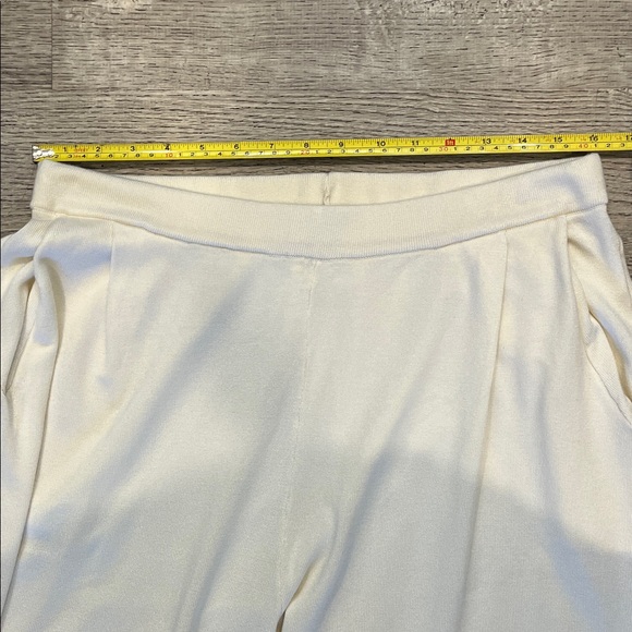 Luxurious Ekouaer Cream Women's Pajama Pants Size XL - Picture 3 of 7